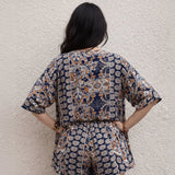 Penelope | Floral Blouse and Shorts Set
