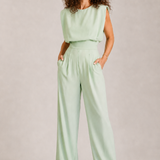 Georgina | Women's Sleeveless Jumpsuit with High Waist