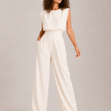 Georgina | Women's Sleeveless Jumpsuit with High Waist
