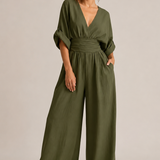 Cora | Women's Wide-Leg Jumpsuit with High Waist
