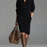 Freesia | Knitted Sweater Dress with Flattering Fit