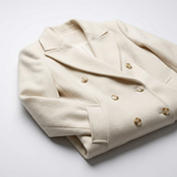 Florence | Long Double-Breasted Women's Coat with Stylish Lapels