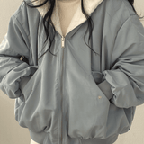 Florence | Reversible Teddy Bomber Jacket
