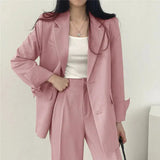 Annabelle | Tailored Blazer and Straight-Leg Trouser Ensemble