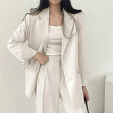 Annabelle | Tailored Blazer and Straight-Leg Trouser Ensemble