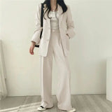 Annabelle | Tailored Blazer and Straight-Leg Trouser Ensemble