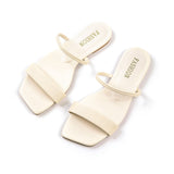 Poppy | Minimalist Square Toe Sandals
