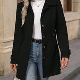 Elowen | Belted Mid-Season Trench Coat with Tailored Silhouette