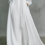 Elodie | Patchwork Linen Blend Maxi Dress