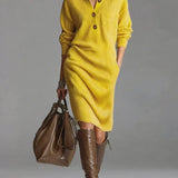 Freesia | Knitted Sweater Dress with Flattering Fit