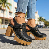Rosalie | Platform Clogs with Cut-Out Design