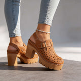 Rosalie | Platform Clogs with Cut-Out Design