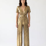 Harper | Women's Shimmering Wide-Leg Evening Jumpsuit