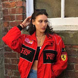 Sienna | Unisex Racing Jacket with Oversized Fit