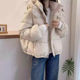 Imogen | Women's High Neck Hooded Puffer Jacket