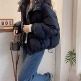 Imogen | Women's High Neck Hooded Puffer Jacket
