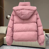 Imogen | Women's High Neck Hooded Puffer Jacket
