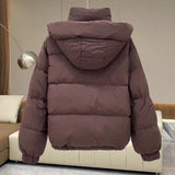Imogen | Women's High Neck Hooded Puffer Jacket