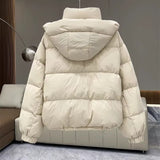 Imogen | Women's High Neck Hooded Puffer Jacket
