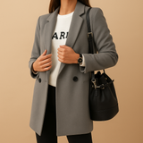 Isabelle | Elegant Long Coat for Women with Classic Cut