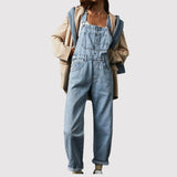 Womens' Denim Overalls – Casual Style – Trendy Outfits for Her
