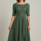 Charlotte | High Waist Flared Midi Dress