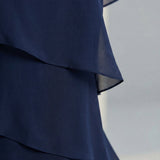 Charlotte | Elegant Flowing Ruffled Midi Dress