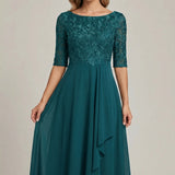 Charlotte | High Waist Flared Midi Dress