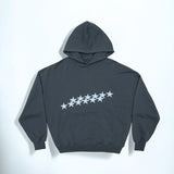 Matilda | Oversized Hoodie with Star Print