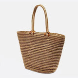 Penelope | Handwoven Large Straw Tote Bag