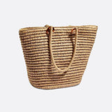 Penelope | Handwoven Large Straw Tote Bag