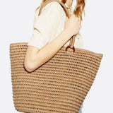 Penelope | Handwoven Large Straw Tote Bag
