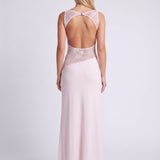 Penelope | Elegant Maxi Dress with Open Back Detail