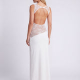 Penelope | Elegant Maxi Dress with Open Back Detail