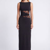 Vivienne | Maxi Dress with Lace Waist Detail
