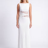 Vivienne | Maxi Dress with Lace Waist Detail