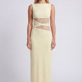Vivienne | Maxi Dress with Lace Waist Detail