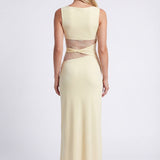 Vivienne | Maxi Dress with Lace Waist Detail