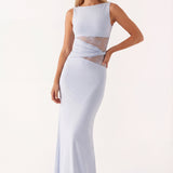 Vivienne | Maxi Dress with Lace Waist Detail