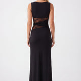 Vivienne | Maxi Dress with Lace Waist Detail