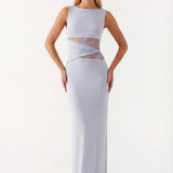 Vivienne | Maxi Dress with Lace Waist Detail