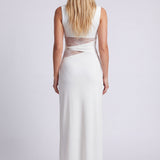 Vivienne | Maxi Dress with Lace Waist Detail