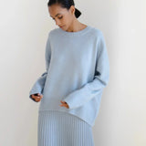 Lily | Women's Long Sleeve Round Neck Sweater