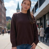 Lily | Women's Long Sleeve Round Neck Sweater