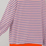 Mia | Women's Loose Fit Striped Casual Jumper