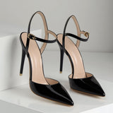 Freya | Women's Pointed Toe Ankle Strap Pumps