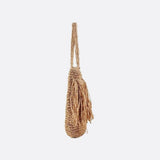 Hazel | Oversized Fringe Straw Tote Bag