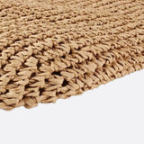 Hazel | Oversized Fringe Straw Tote Bag