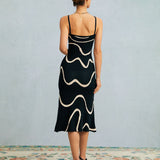 Charlotte | Fitted Midi Dress with Mermaid Hem