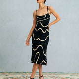Charlotte | Fitted Midi Dress with Mermaid Hem